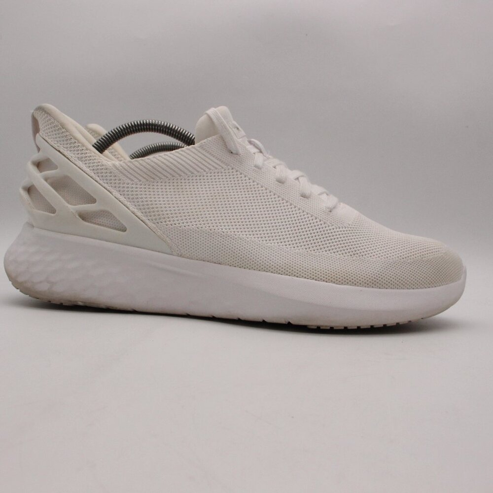 Kizik Athens Men's 11 Women's 12.5 Hands Free White Athletic Running Sneakers